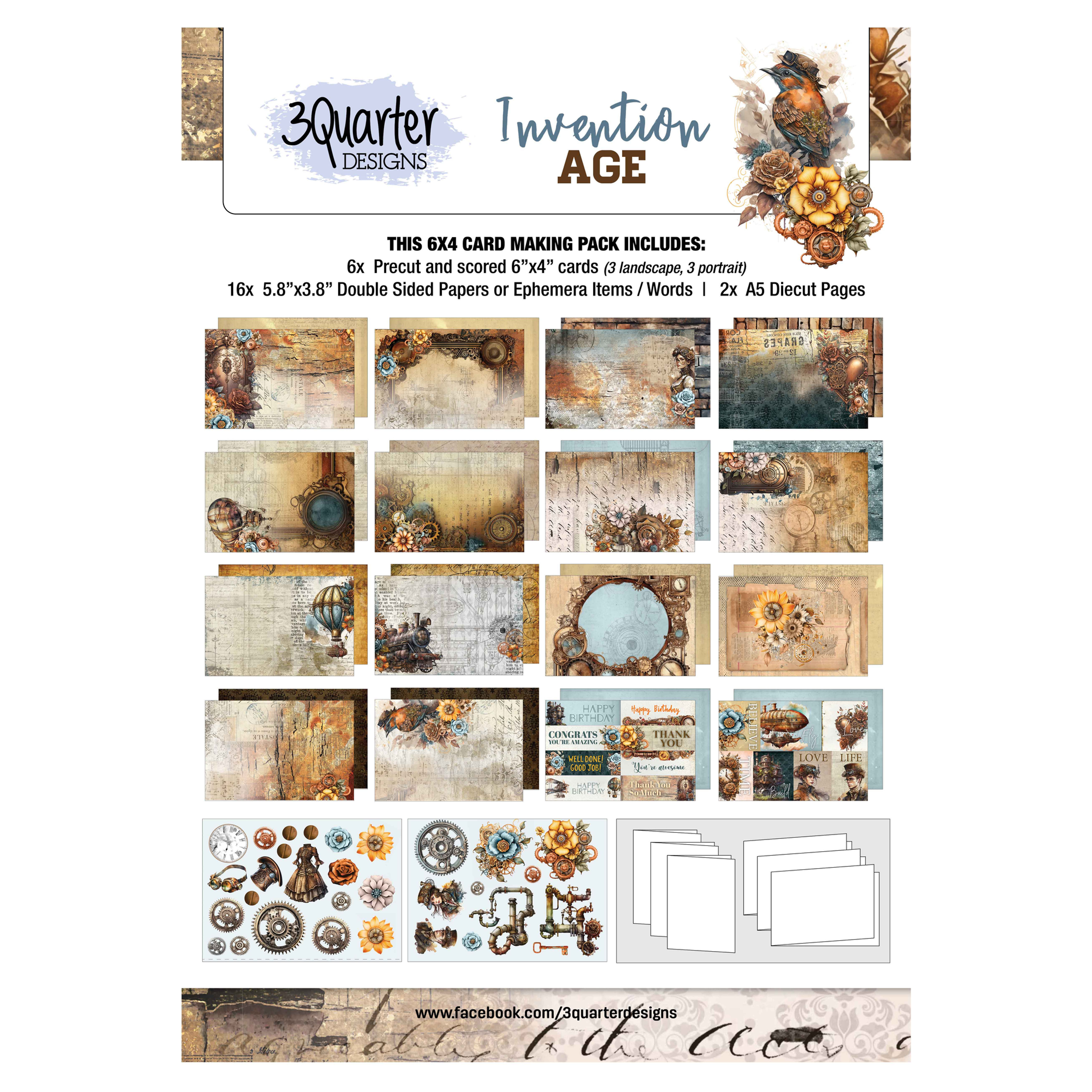 Invention Age Card 6x4 Pack - April 24