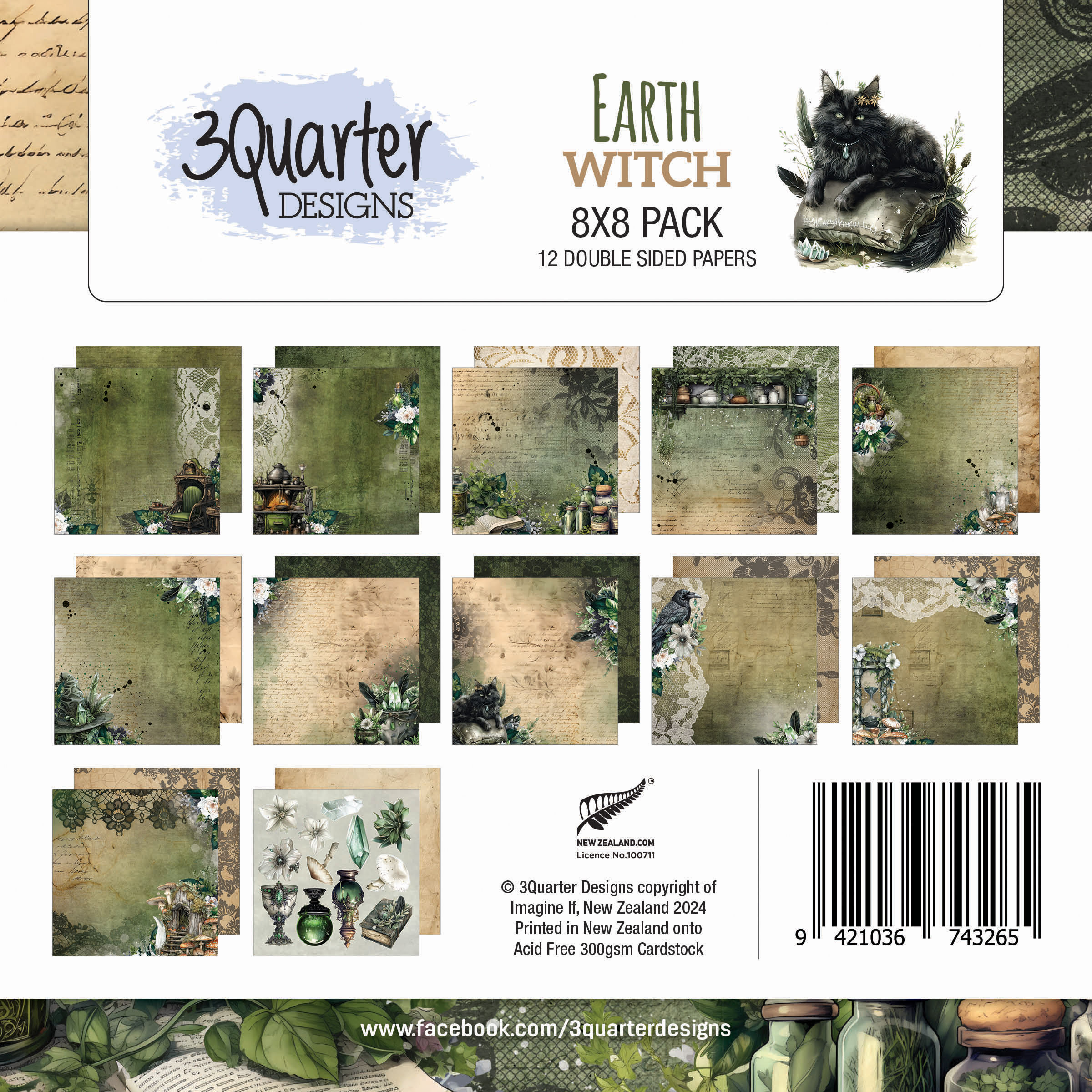 Earth Witch 8x8 Collection - October 24