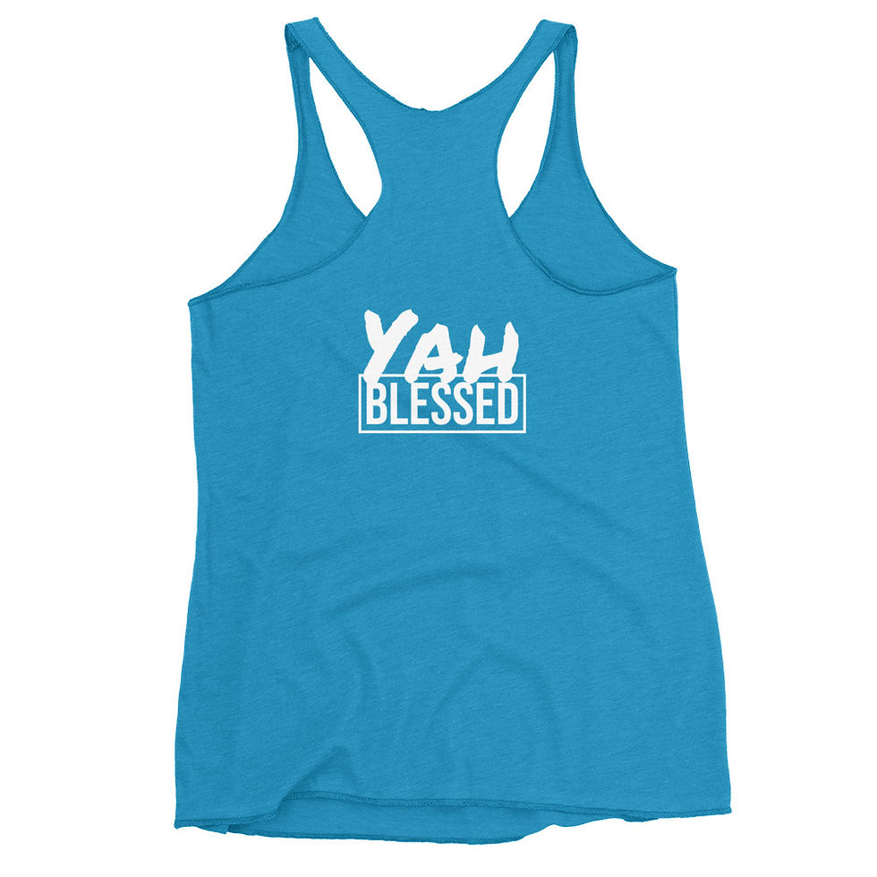 Thumbnail: APTTMH White & Grey on Various Colors Racerback Tank