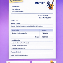 How Artists Can Invoice (Beginner‑Friendly Guide)