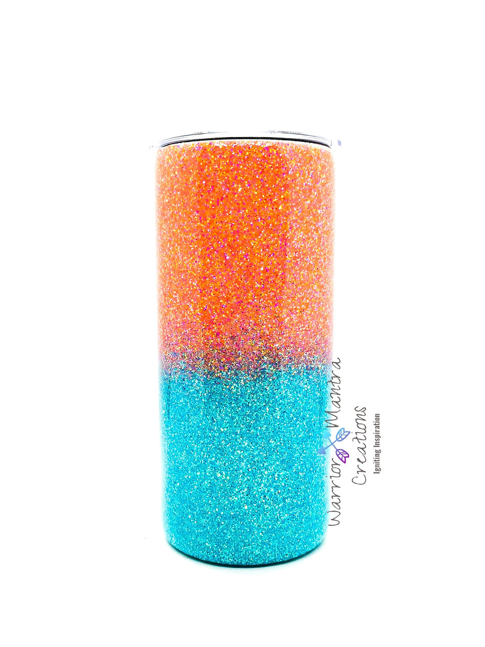 Thumbnail: Custom Glitter Solid of Ombre Tumbler