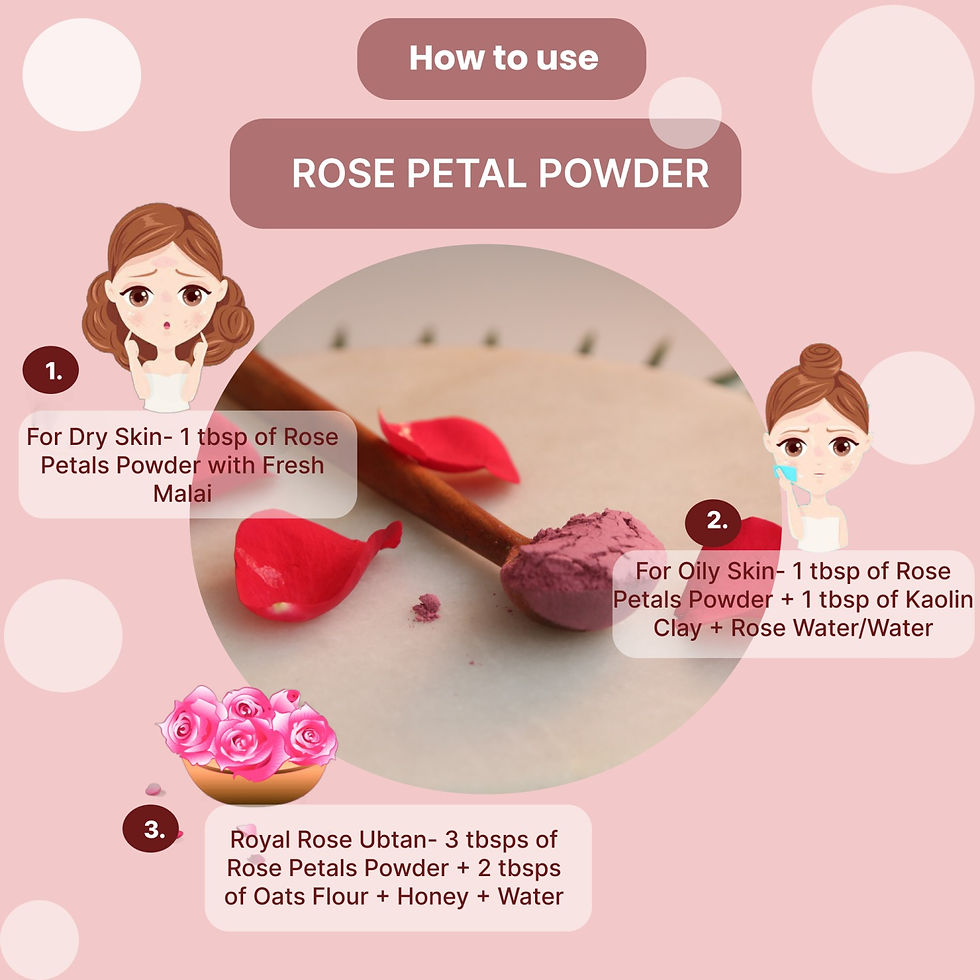 Thumbnail: Vriksha Veda - Rose Petals Powder (100 gms)