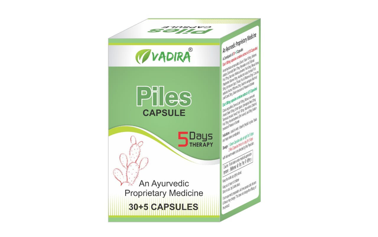 Vadira - Piles Capsule (30 + 5 capsules)