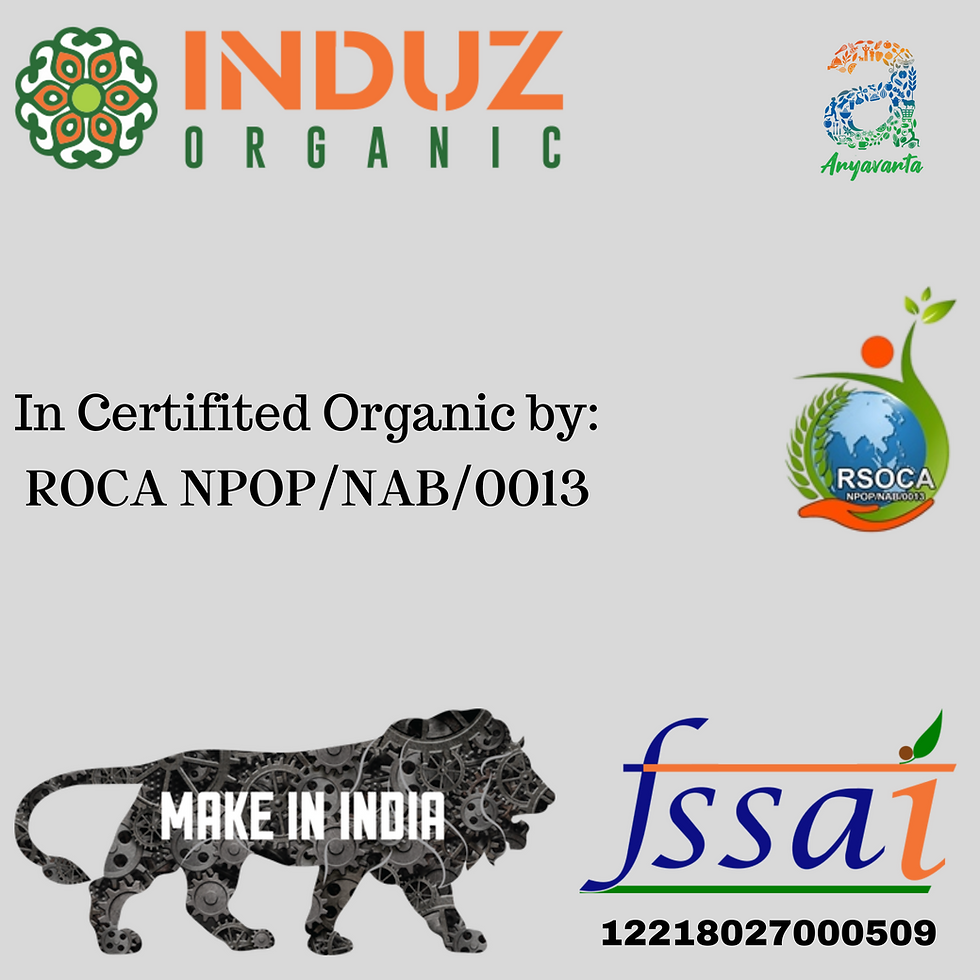 Thumbnail: Induz Organic - Orange Squash (500 ml)