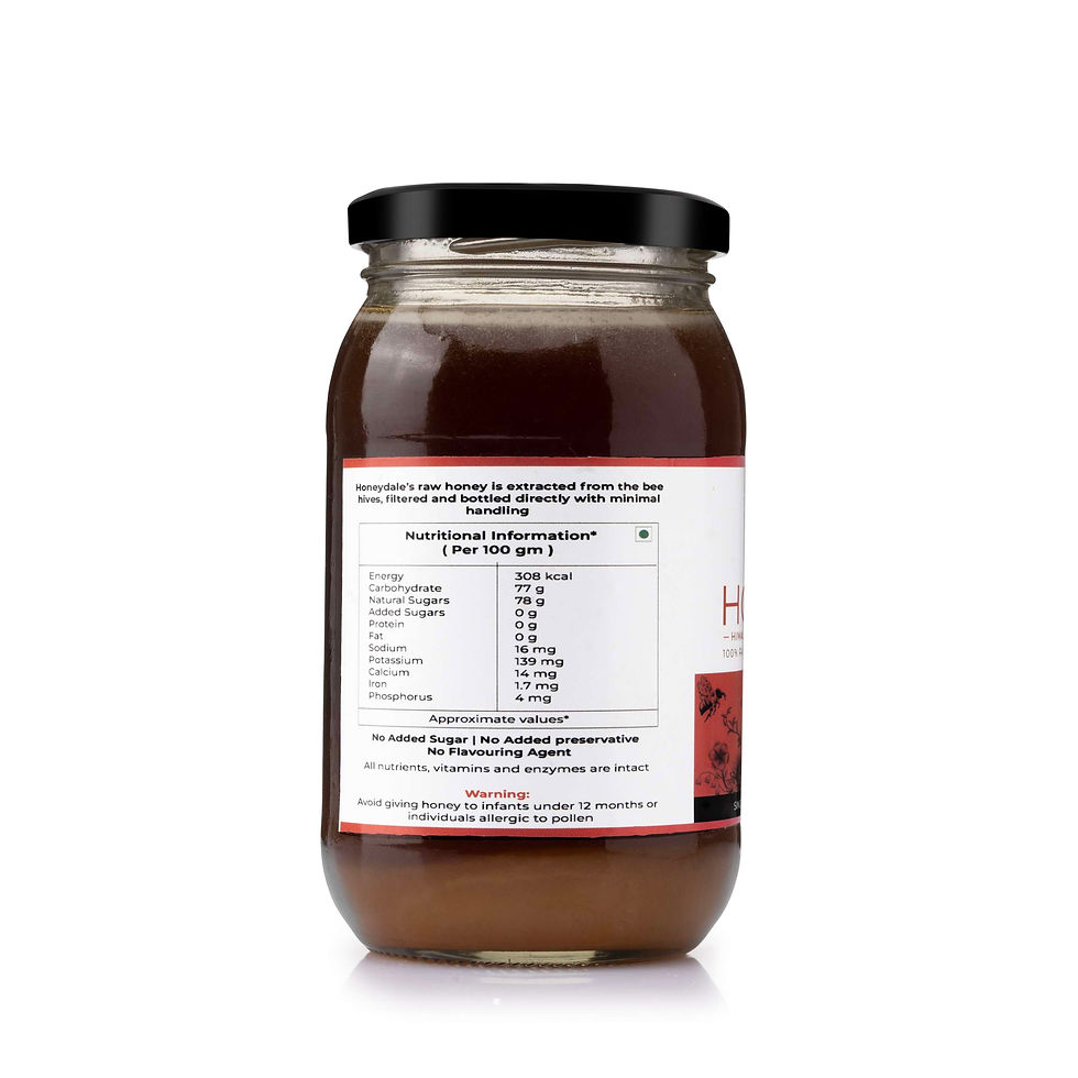 Thumbnail: Honey Dale's - Unifloral Himalayan Wild Forest Multiflora Honey (500 gms)