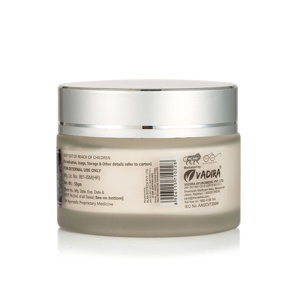 Thumbnail: Vadira - Charcoal Cream (50 gms)