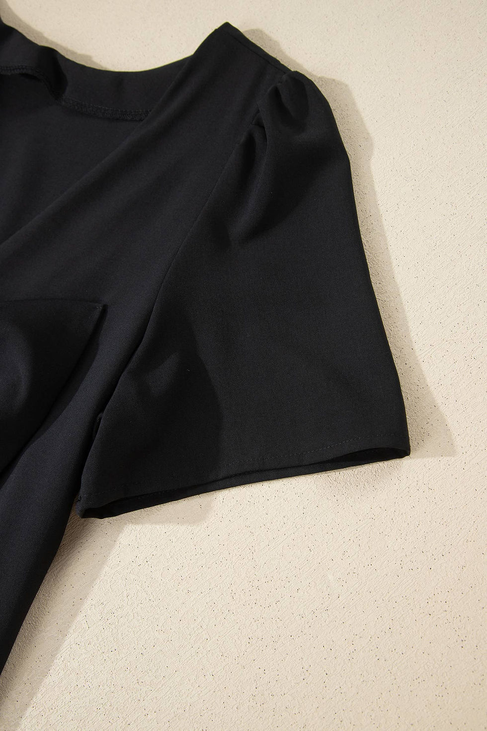 Thumbnail: Bow Backless Short Sleeve Shift Mini Dress