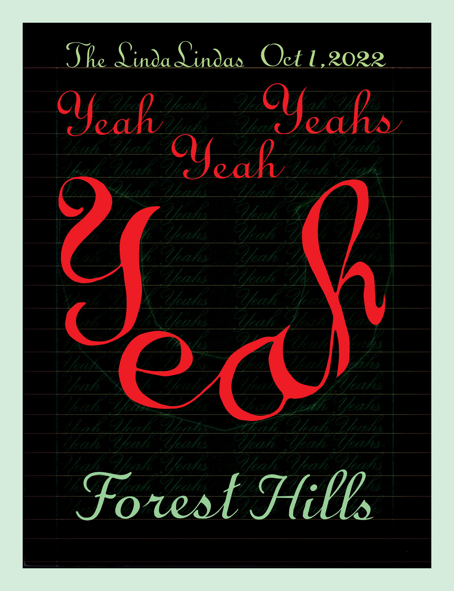 YEAH YEAH YEAHS POSTER