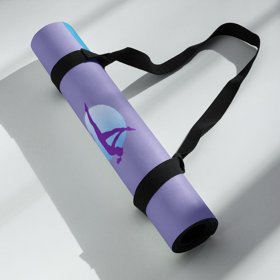 Thumbnail: Yoga Mat - Purple Mountains