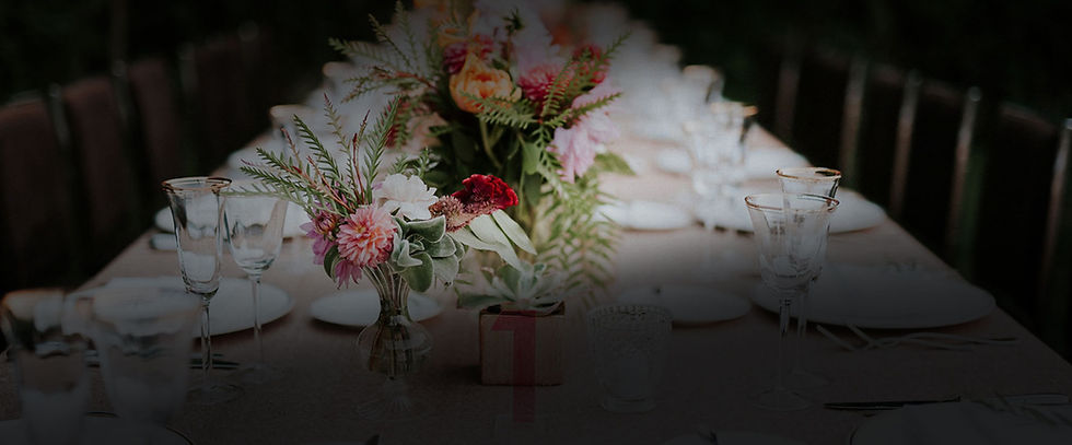 Sample Wedding  Menus