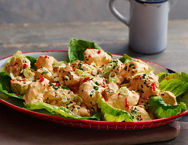 Coronation Chicken Salad