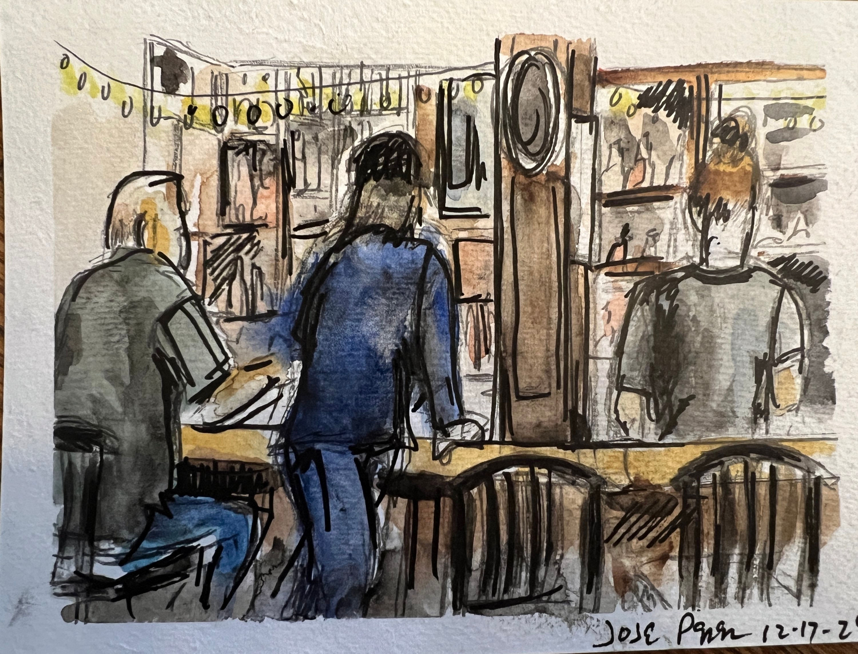 Cork St liquid lunch 