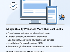 What Makes a High-Quality Website – And Why Copying Others Is Never the Answer