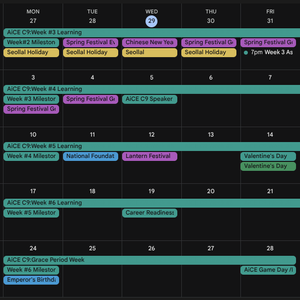 Calendar management and scheduling 