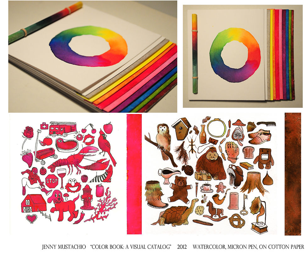 2012 Watercolor Illustrations book