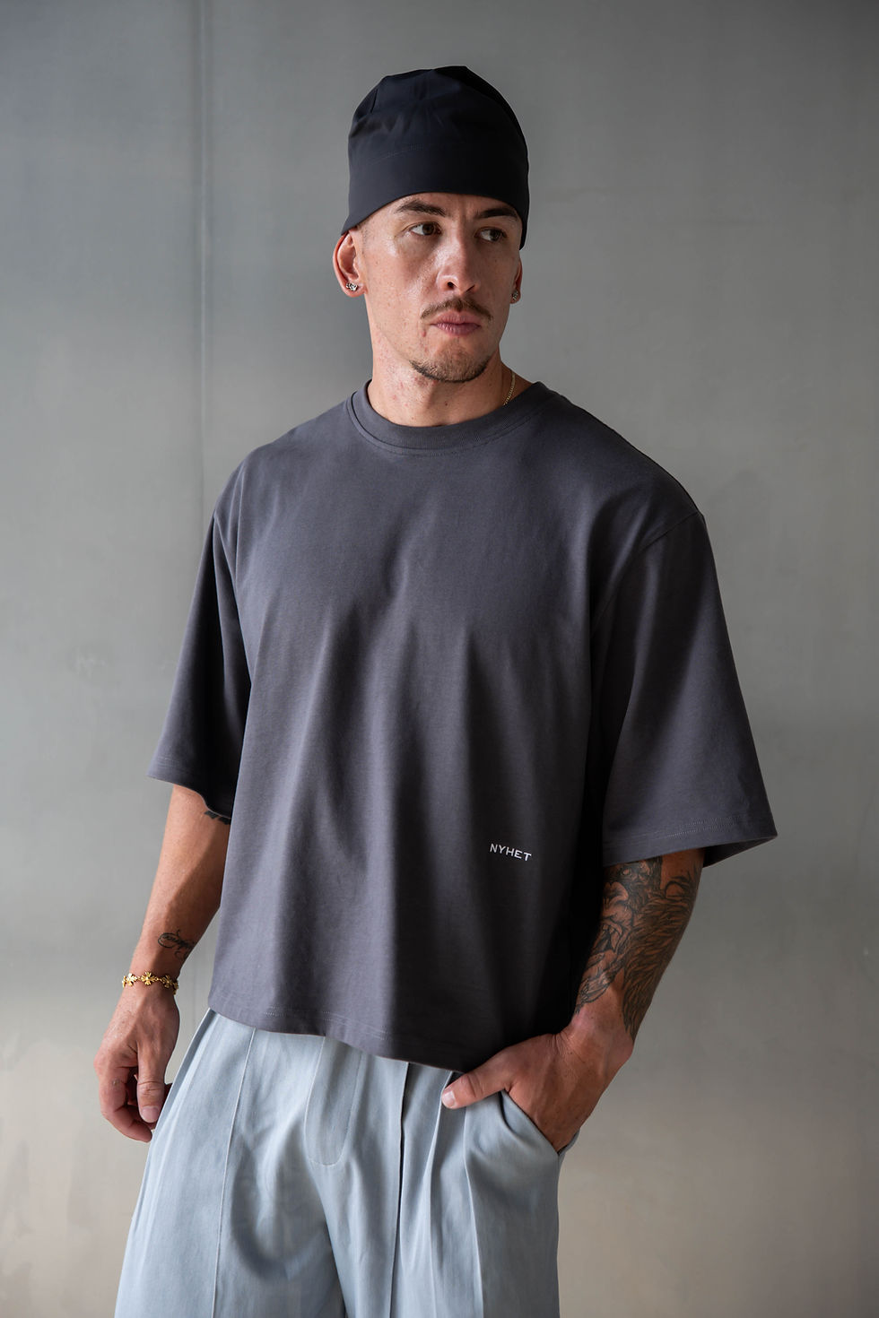Thumbnail: Boxed Tee - Grey