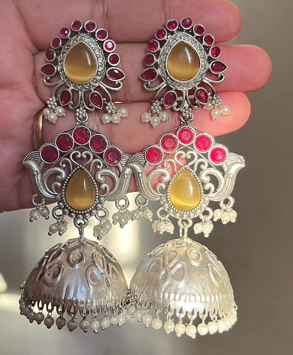 Thumbnail: Elegant Festive Jhumkas