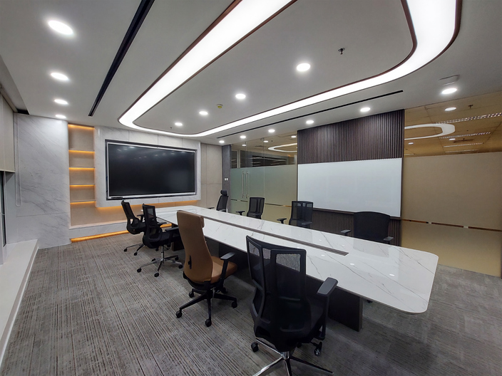 Artemis 05 carpet tile installation at PT Indexim Coalindo office