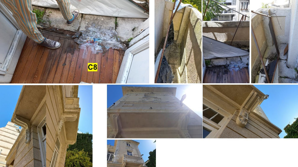 Diagnóstico de patologías constructivas. Evaluación de vivienda antigua, estructural y filtraciones.
Dodel Zinger arquitectos.