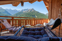 Chalet Le Mélézin Terrasse
