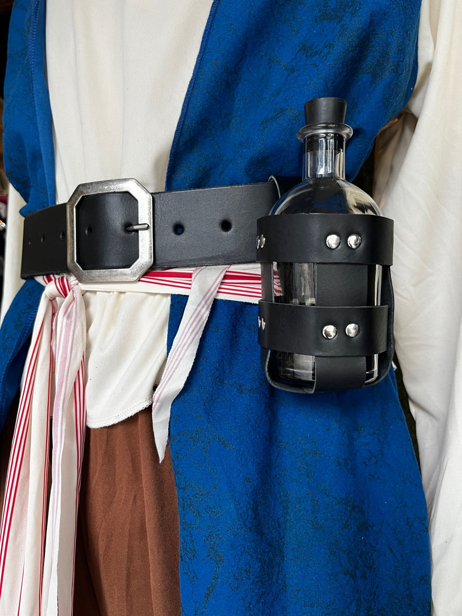 Large Potion Bottle with Leather holster