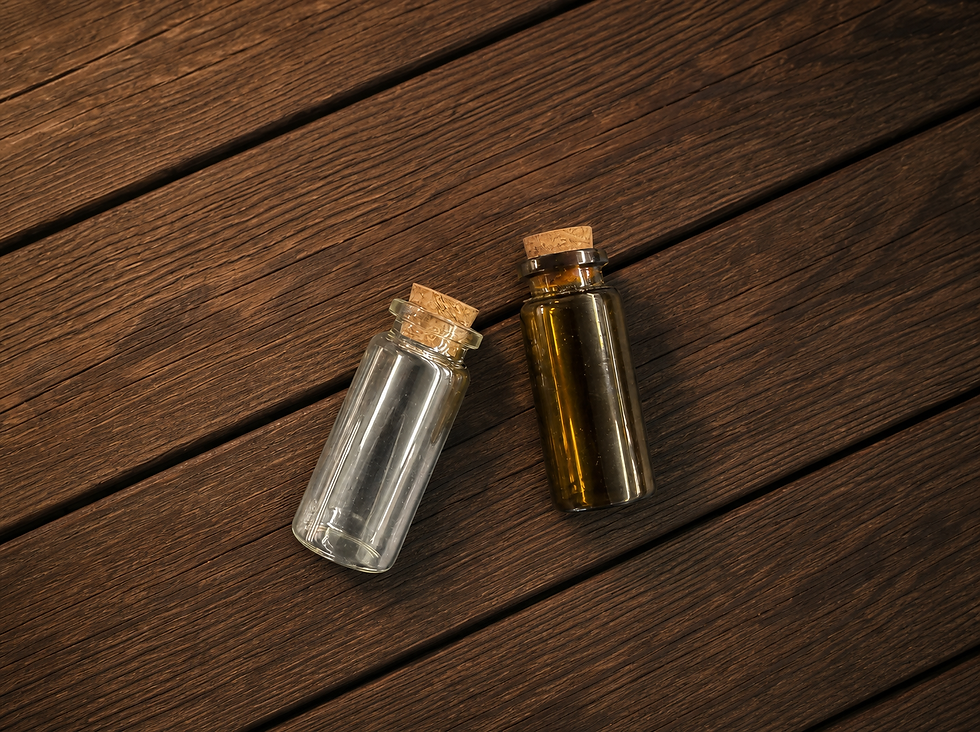 Thumbnail: Leather Case and Potion Holder with 4 Bottles