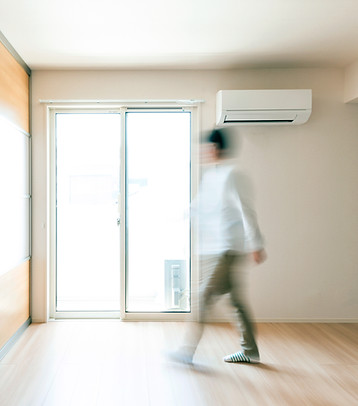 Habitación minimalista moderna