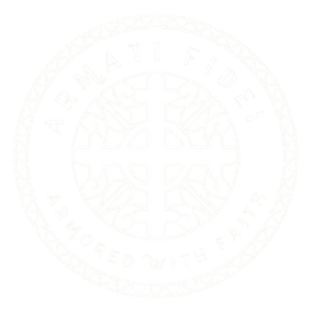 Armati Fidei Logos white transparent bkgd.png