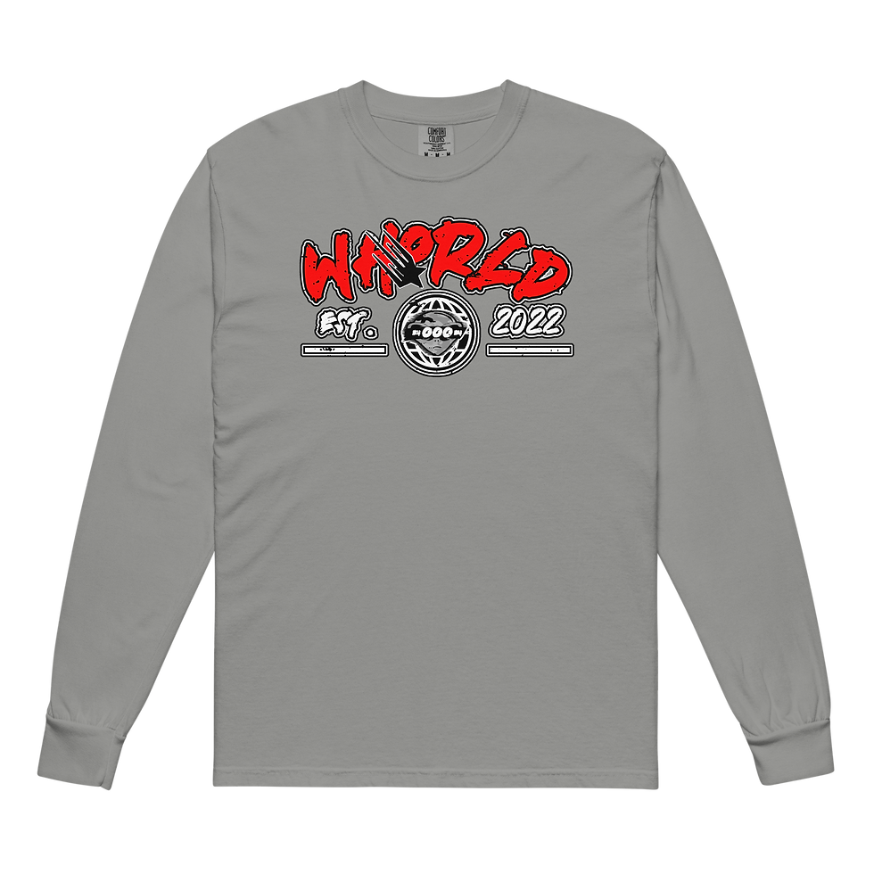 Thumbnail: "W.A. STREET ENTITY - RED LONG SLEEVE"