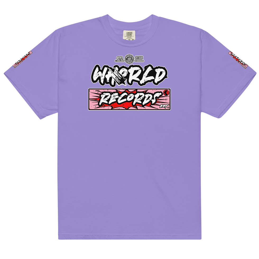 Thumbnail: "W.A. RACING RECORDS - CRANBERRY x GOSPEL ALIEN SHORT SLEEVE"