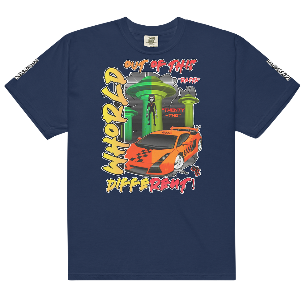 Thumbnail: W.A. RETRO - RASTA x BE DIFFERENT SHORT SLEEVE"