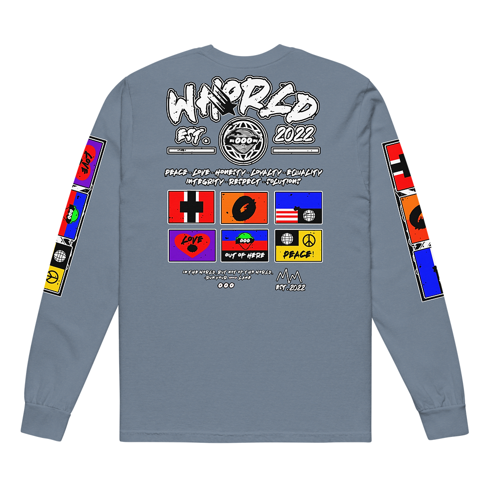 Thumbnail: "W.A. STREET FLAG ENTITY - WHITE LONG SLEEVE"