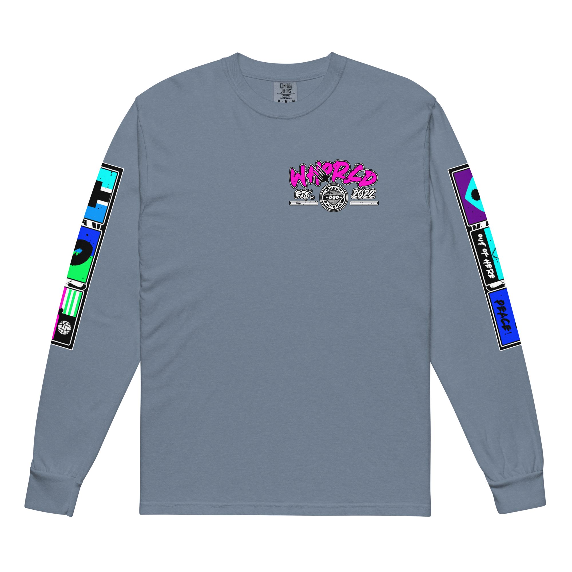 "W.A. STREET FLAG ENTITY - FUCHSIA LONG SLEEVE"