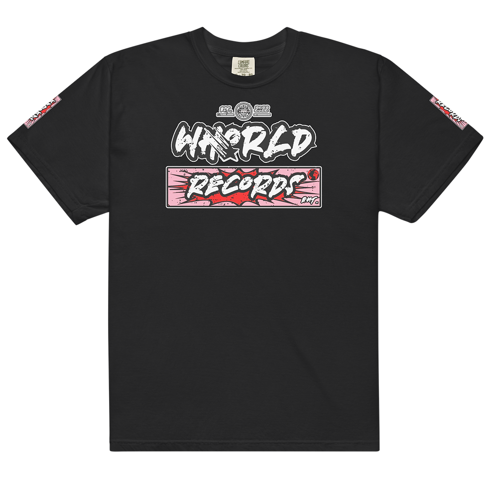 Thumbnail: "W.A. RACING RECORDS - CRANBERRY x GOSPEL ALIEN SHORT SLEEVE"