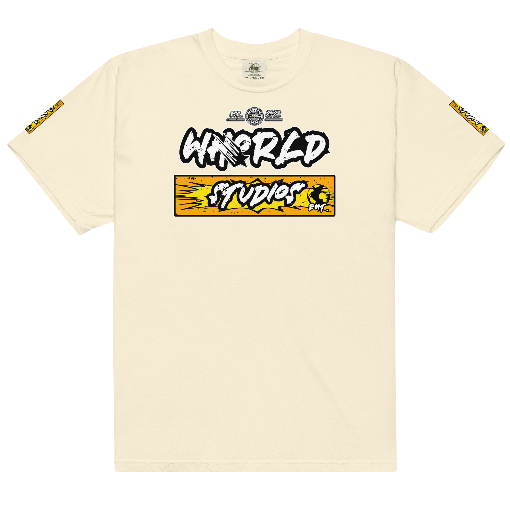 "W.A. RACING STUDIOS - CANARY YELLOW x GOSPEL ALIEN SHORT SLEEVE"