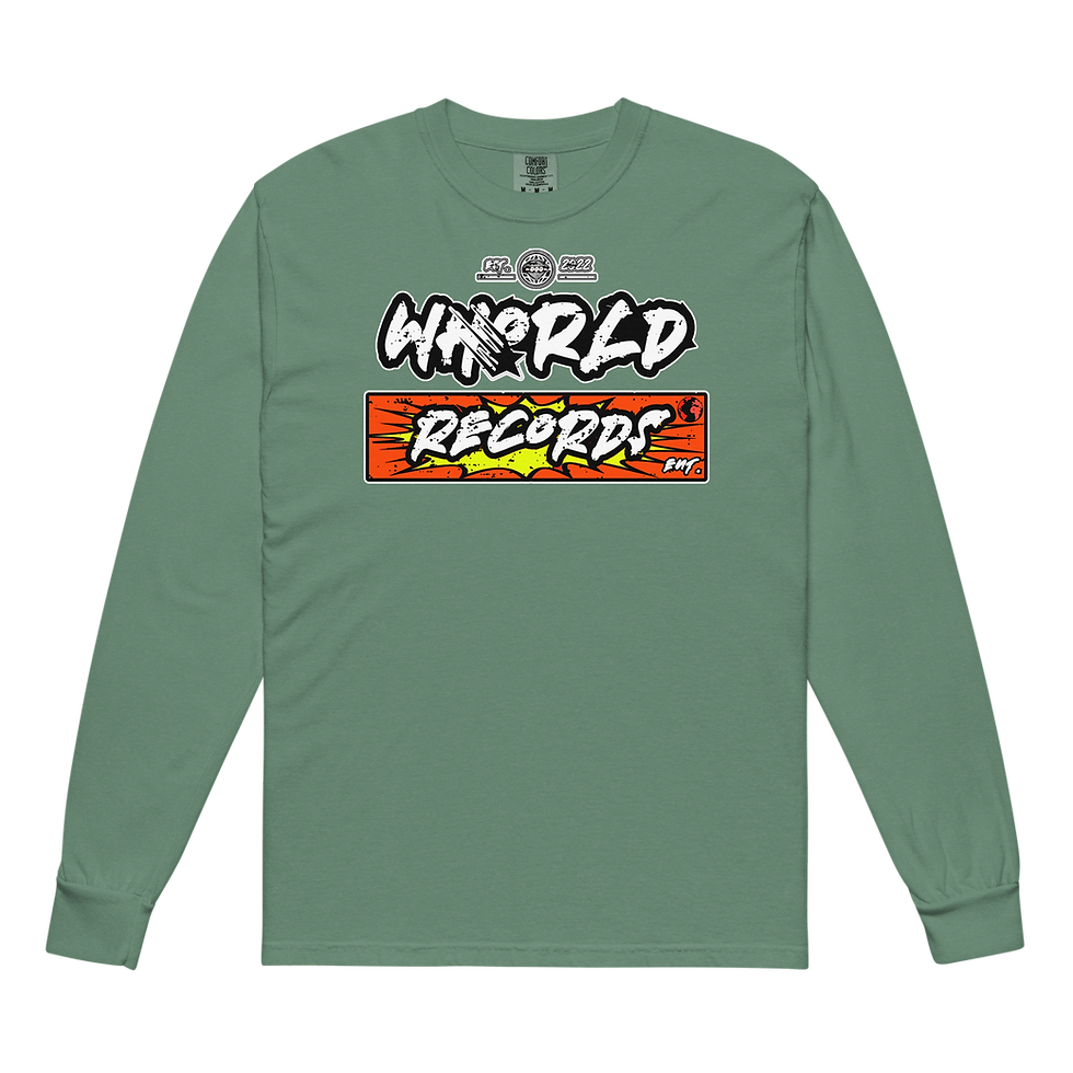 Thumbnail: "W.A. RECORDS - HEAT WAVE x GOSPEL ALIEN LONG SLEEVE"