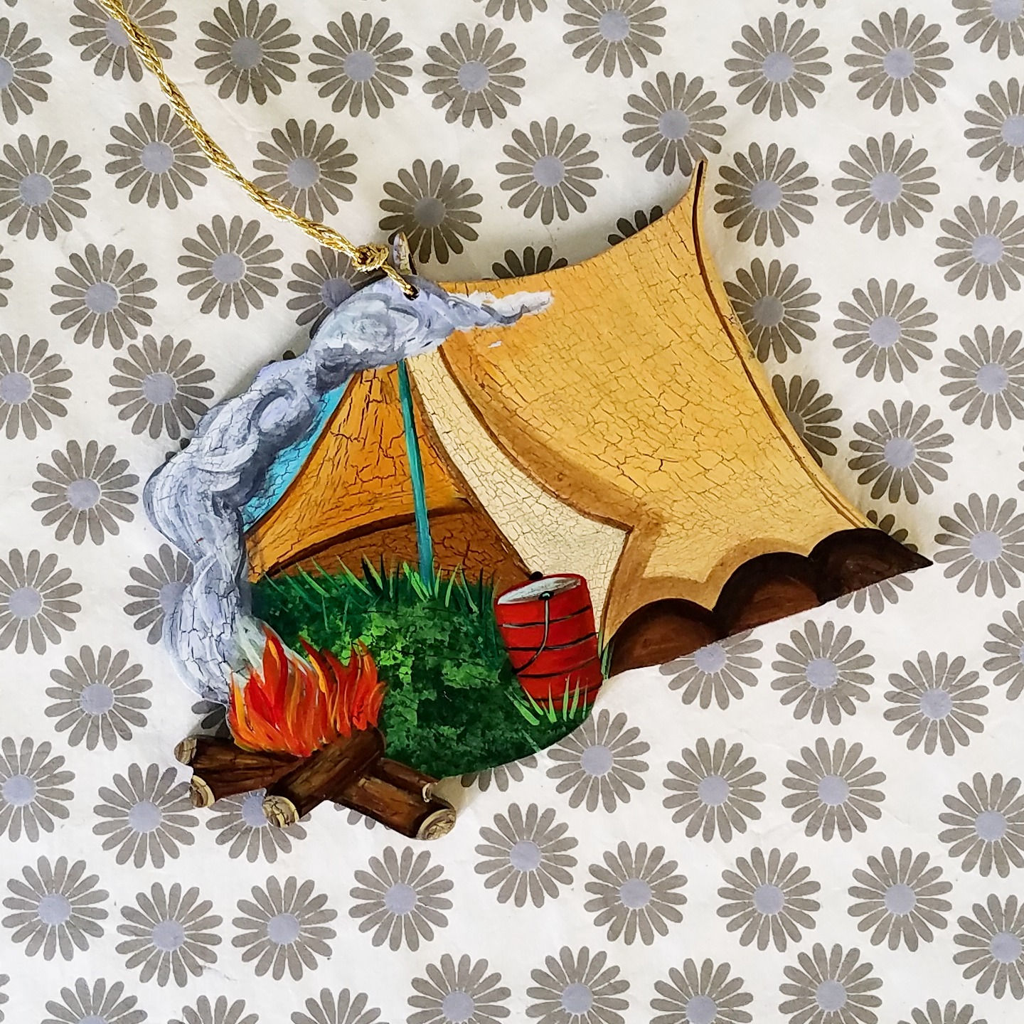 Camp Tent Ornament
