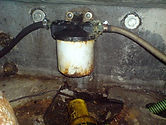φιλτρο υδατοπαγιδας σκαφους εξωλέμβιας, boat gasoline water seperator filter for outboard engine