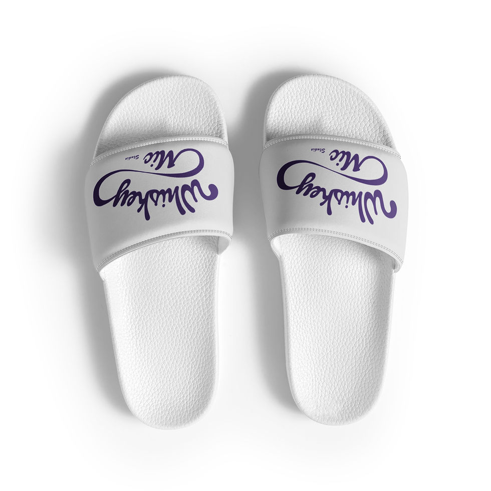 Purple Whiskey Mic Men’s slides