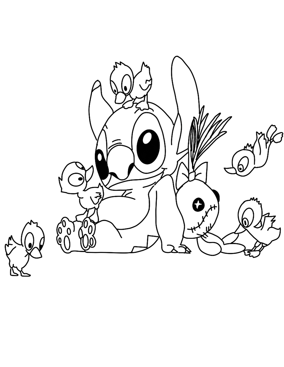 Stitch Ducklings
