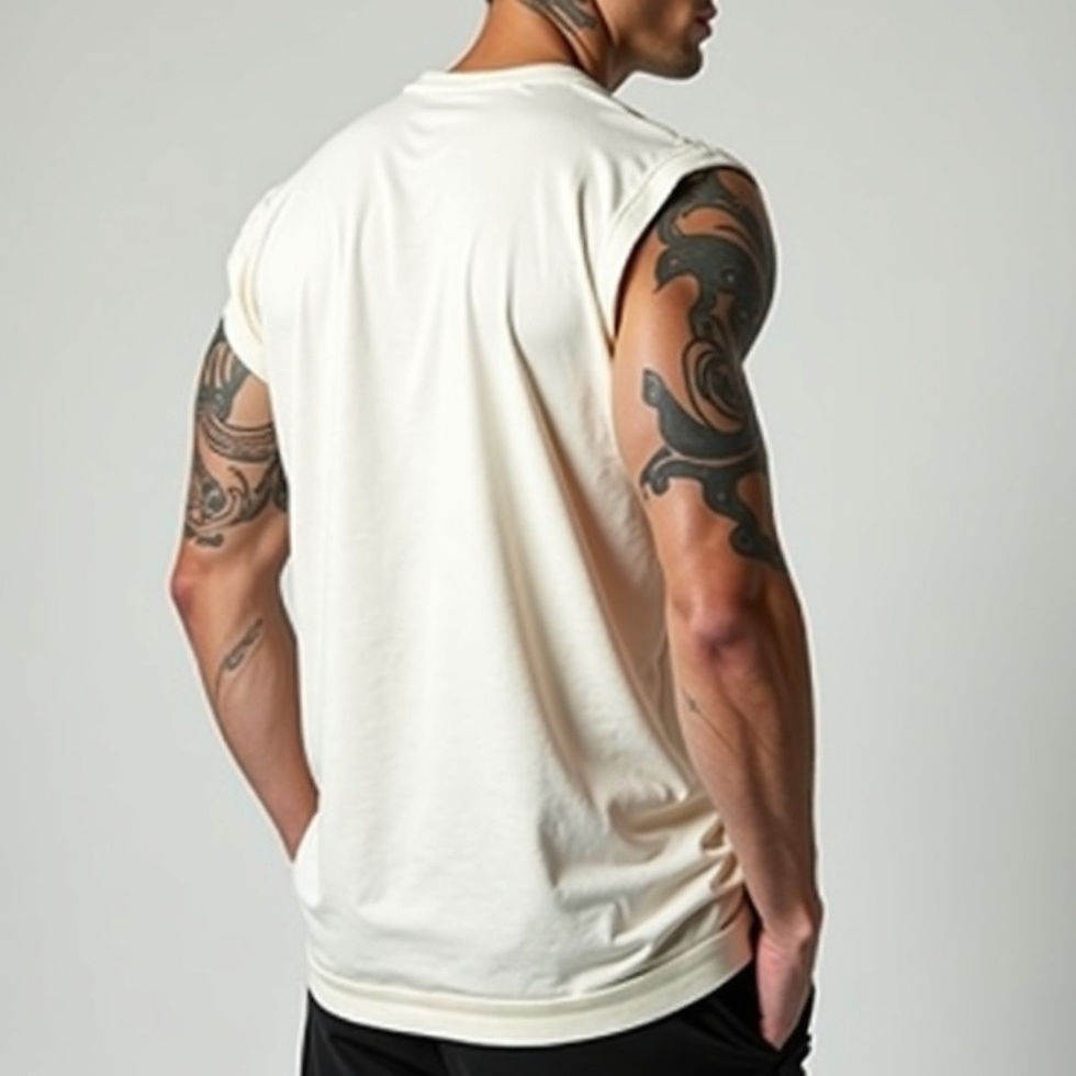 Miniatura: Camiseta Masculina 100% Algodão para Academia | Confortável, Leve e Casual
A C
