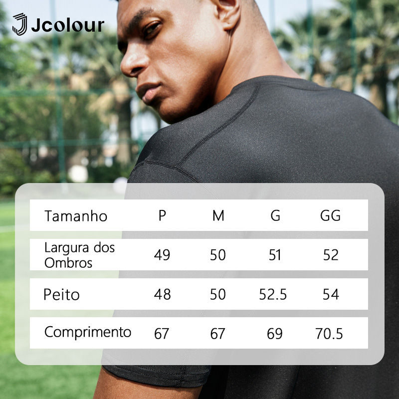 Miniatura: Camiseta Masculina Fitness Dry Fit para Academia, Corrida e Futebol | Leve e Con