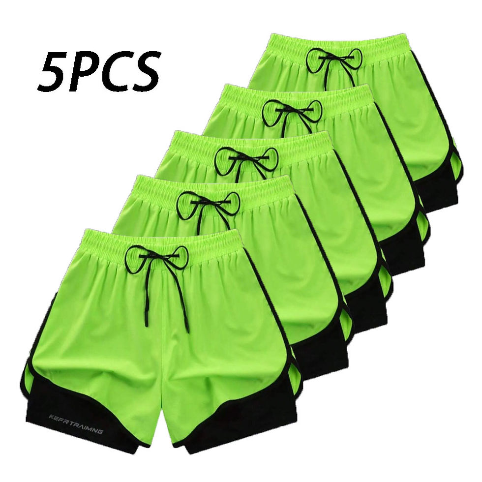 Miniatura: Short Masculino Esportivo de Secagem Rápida | Elástico, Leve e Ideal para Trei