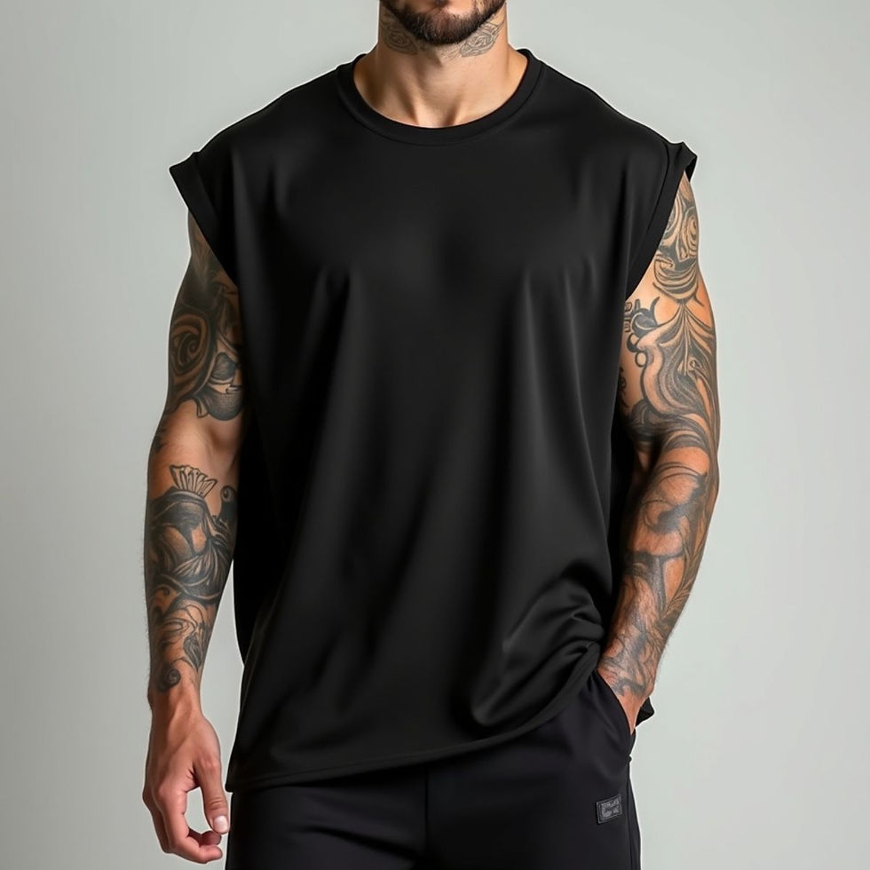 Miniatura: Camiseta Masculina 100% Algodão para Academia | Confortável, Leve e Casual
A C