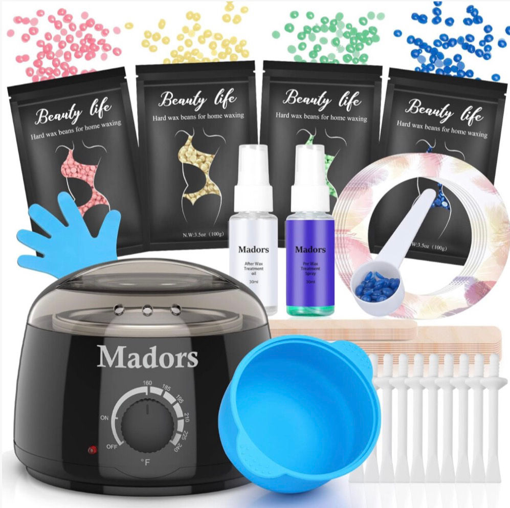 Waxing Kit Wax Heater Warmer Hair Removal Women
