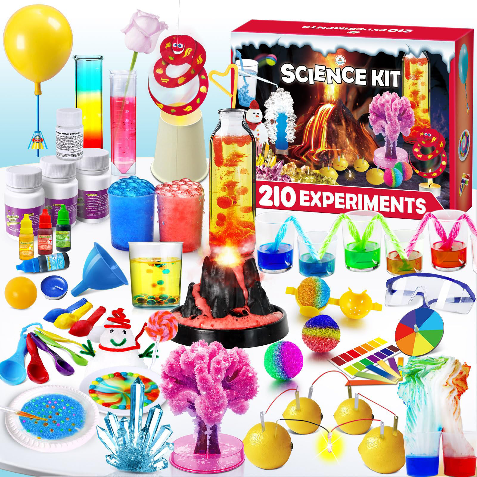210+ Science Experiments Kit for Kids