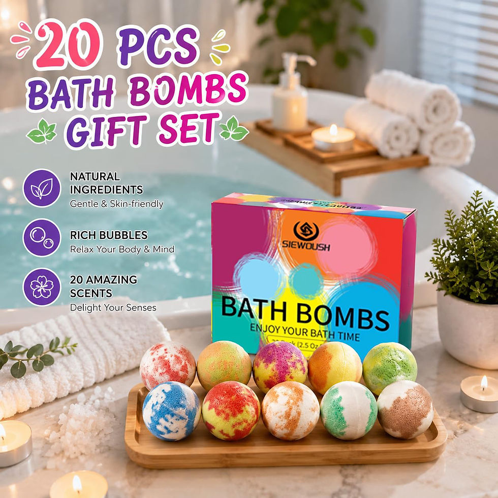 Thumbnail: 20 Piece Kids Bath Bomb Gift Set – Fruity & Fun Scents