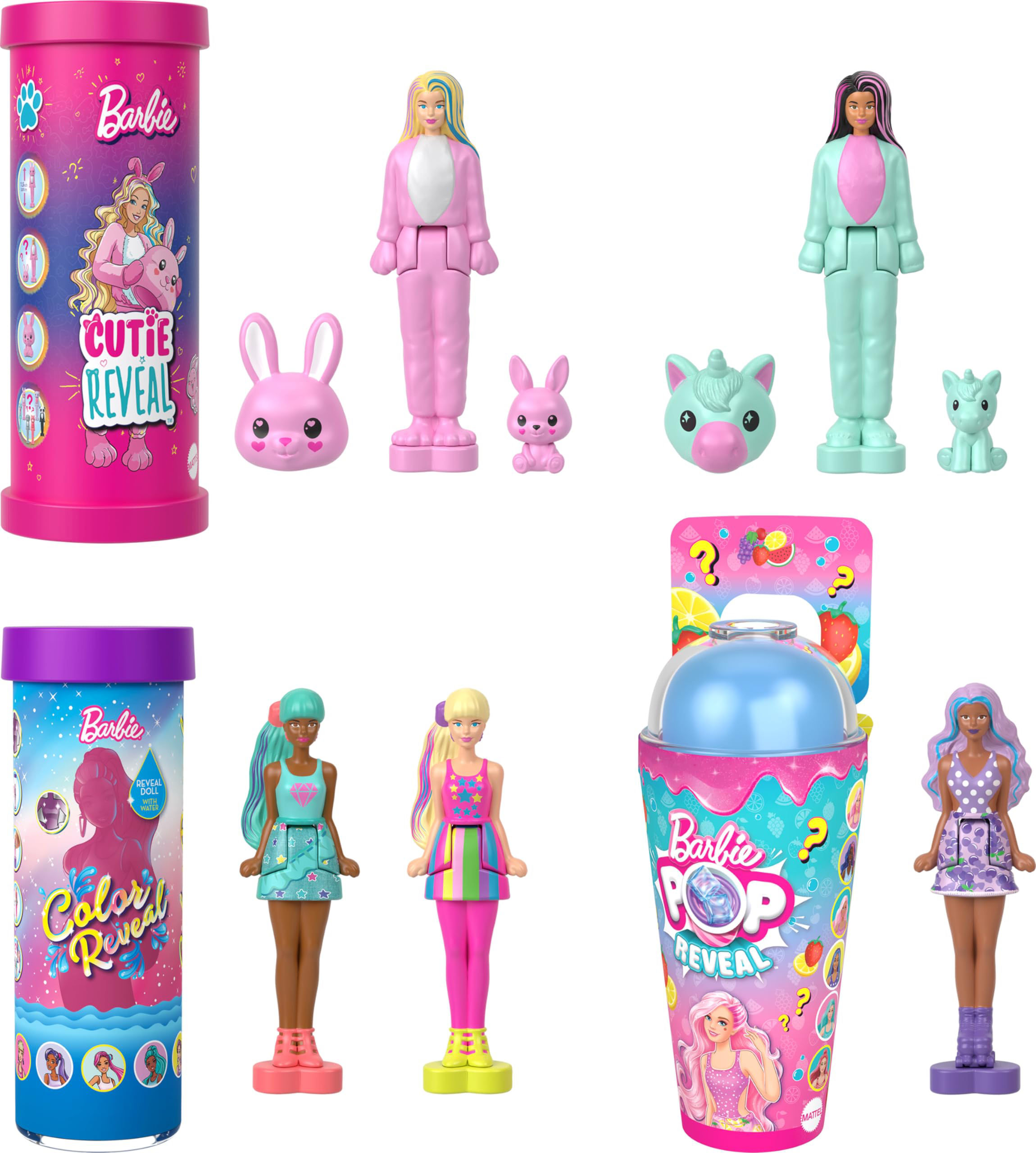 Barbie Mini BarbieLand Reveal Dolls 5-Pack