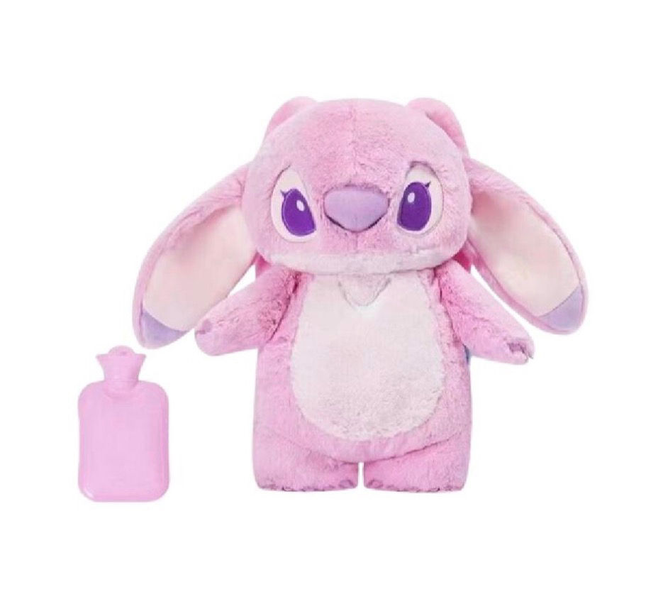Character Plush Hot Water - Pink