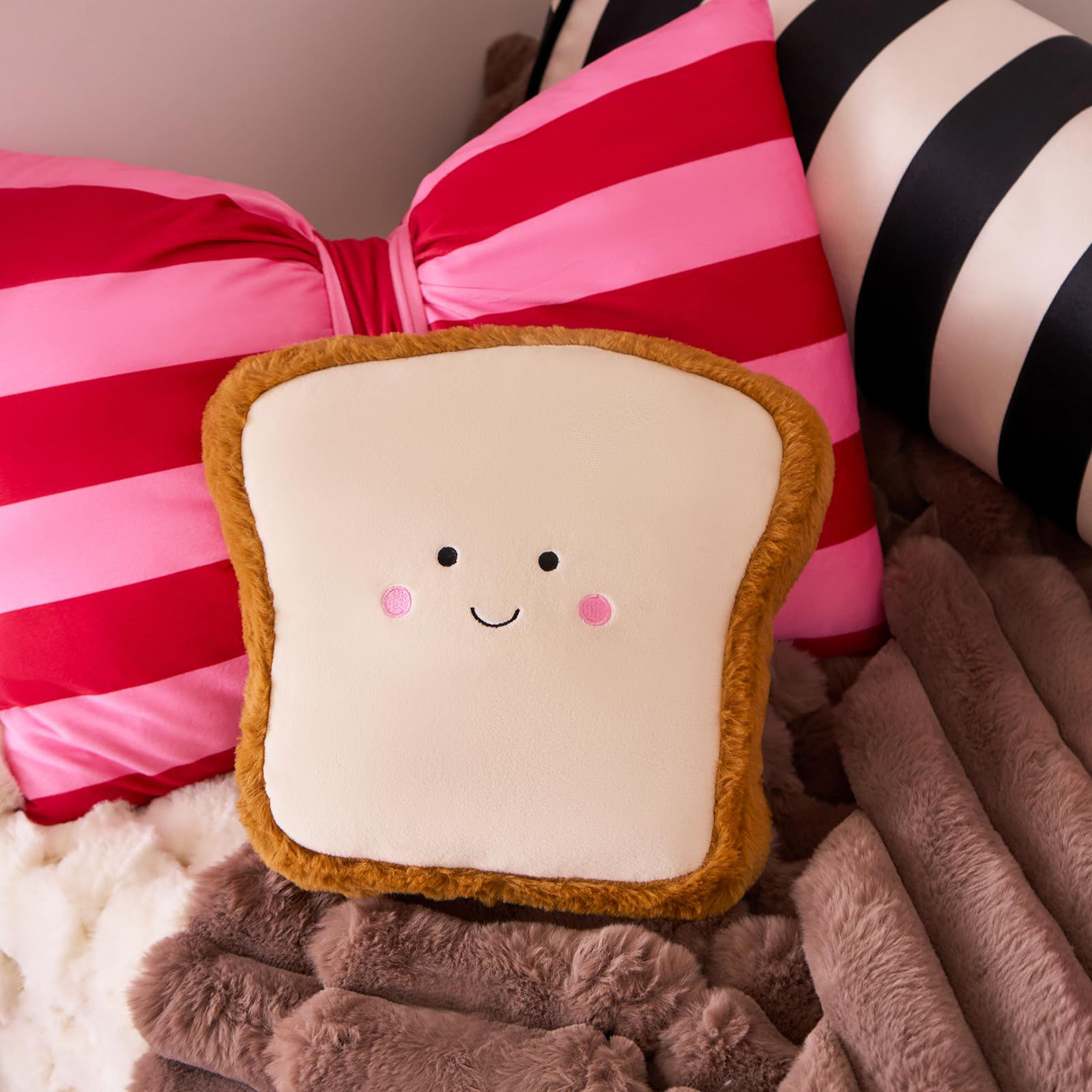 Toast Plush Microwavable Heat Pad